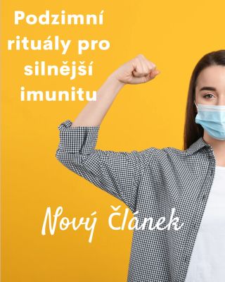 🍂Podzim je krásný, ale často taky období nachlazení a únavy. Proto je ideální čas začít myslet na svou imunitu a dopřát...
